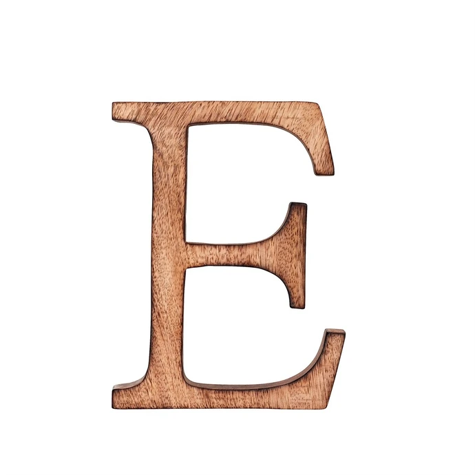 Hübsch / Dřevěné písmeno E
