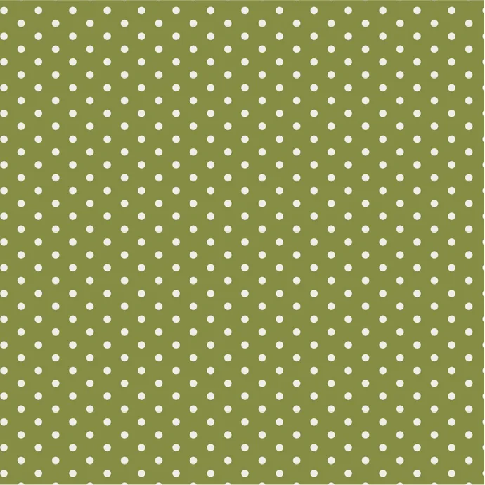 IB LAURSEN / Papírové ubrousky Herbal Green Dots - 20 ks