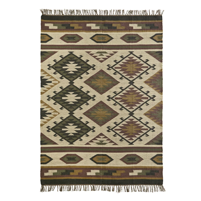 MADAM STOLTZ / Ručně tkaný vlněný koberec 160x240 cm