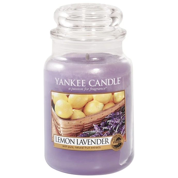 Yankee Candle / Svíčka Yankee Candle 623gr - Lemon Lavender