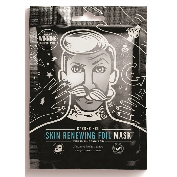 BeautyPro / Pánska pleťová maska Skin Renewing Foil Mask