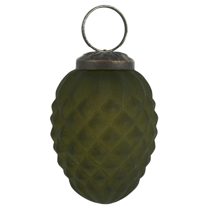 IB LAURSEN / Vianočná ozdoba Cone Olive 5,5 cm