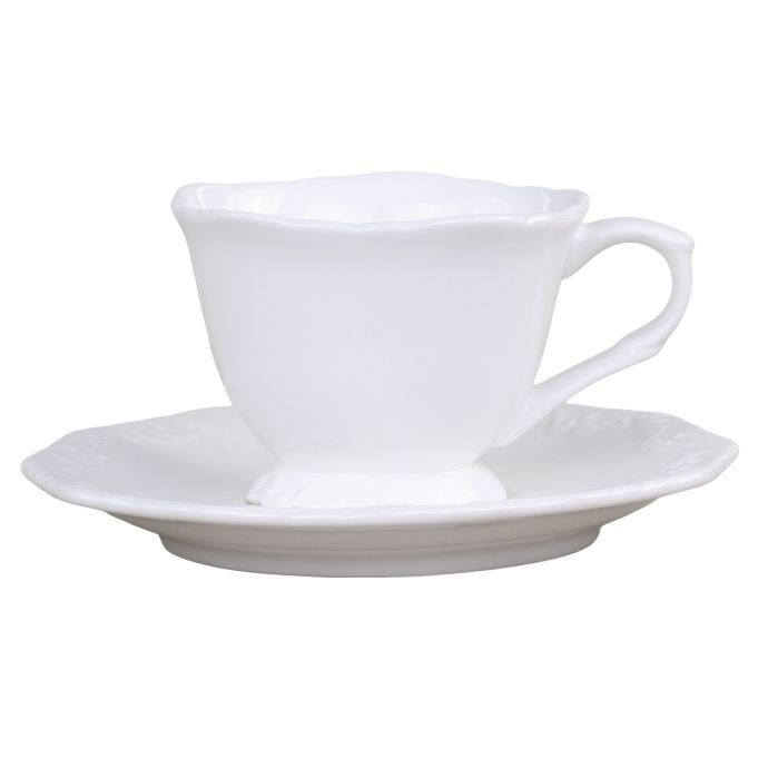 Chic Antique / Porcelánová šálka s podšálkou Espresso Provence 100 ml