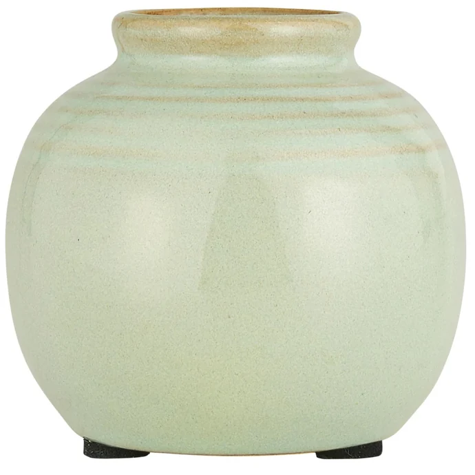 Ib Laursen / Mini keramická vázička Yrsa Light Green