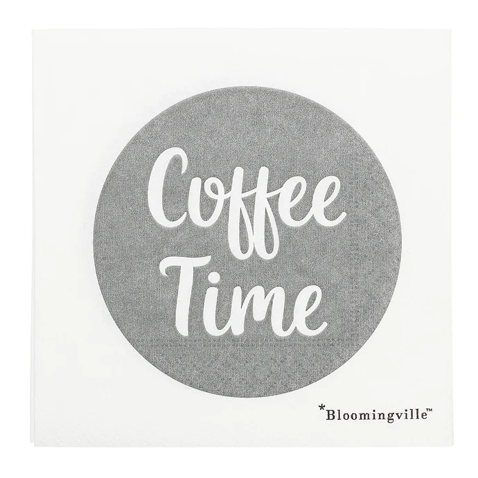 Bloomingville / Papierové obrúsky Coffee Time
