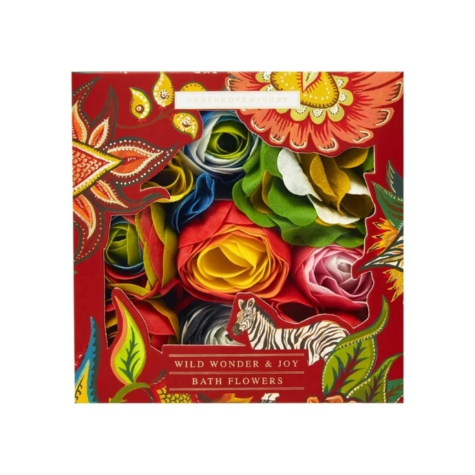 HEATHCOTE & IVORY / Mýdlové květy do koupele Wild Wonder & Joy 90g