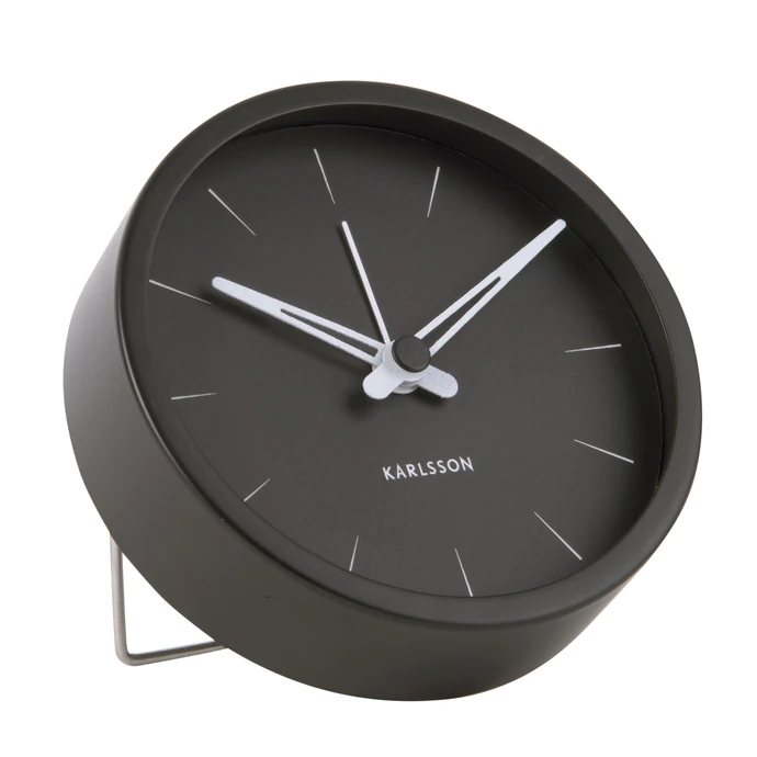 Karlsson / Designový budík Lure Black