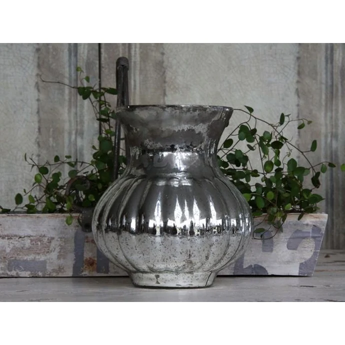 Chic Antique / Strieborná váza 17 cm