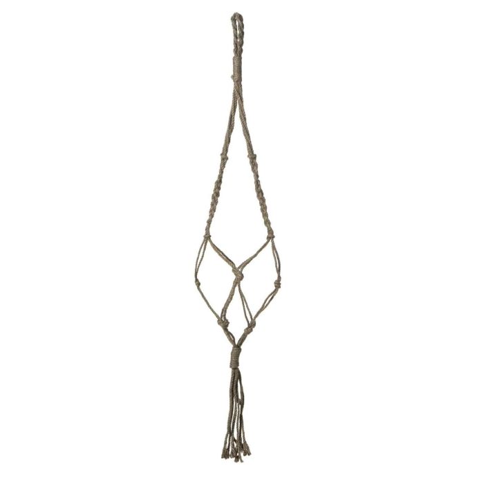IB LAURSEN / Jutový záves na kvetináč Grey 95 cm