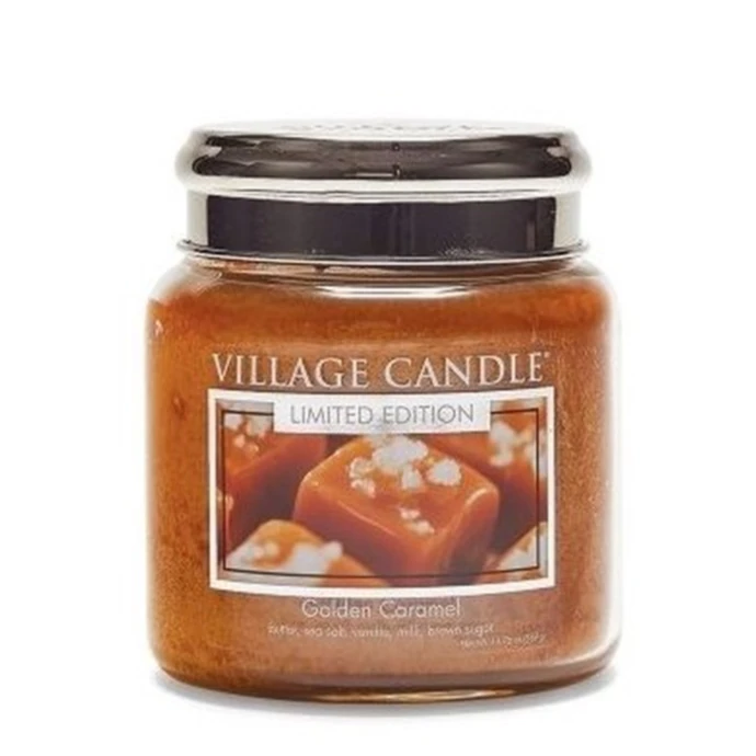 VILLAGE CANDLE / Sviečka Village Candle - Golden Caramel 389 g