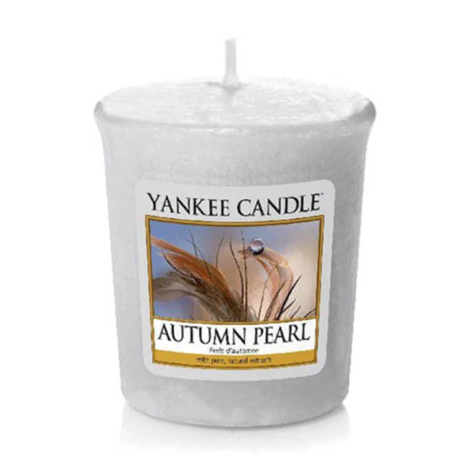 Yankee Candle / Votivní svíčka Yankee Candle - Autumn Pearl