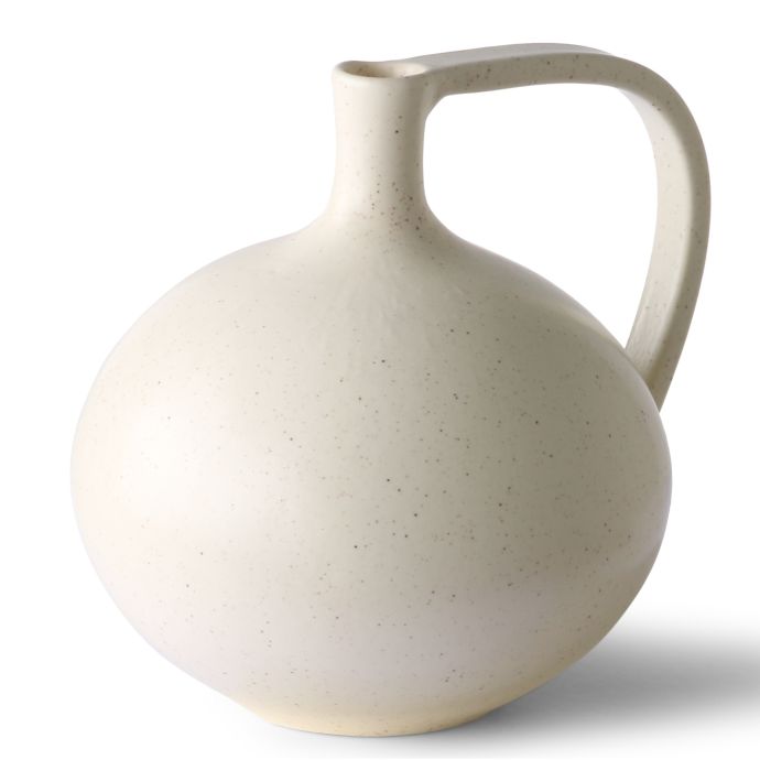 HK living / Kameninový džbán White Speckled 2,2l