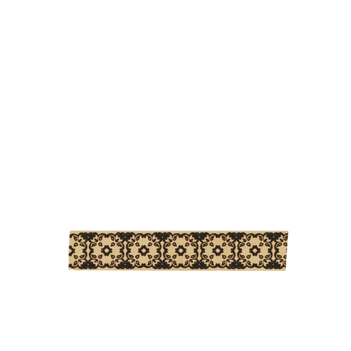 MADAM STOLTZ / Designová samolepící páska gold/black pattern