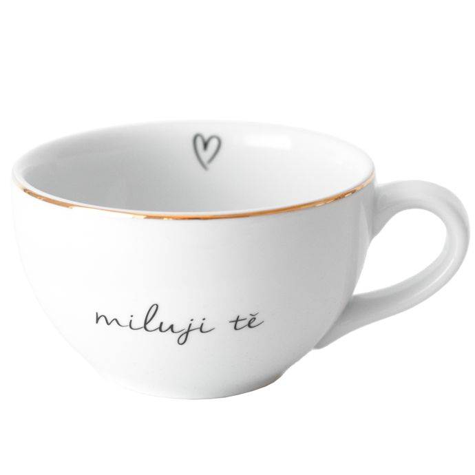 Bella Rose / Porcelánový hrnek Miluji tě 300 ml