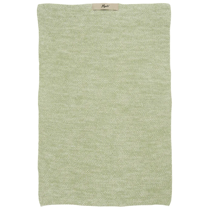 Ib Laursen / Pletená utierka Mynte Light Green Melange