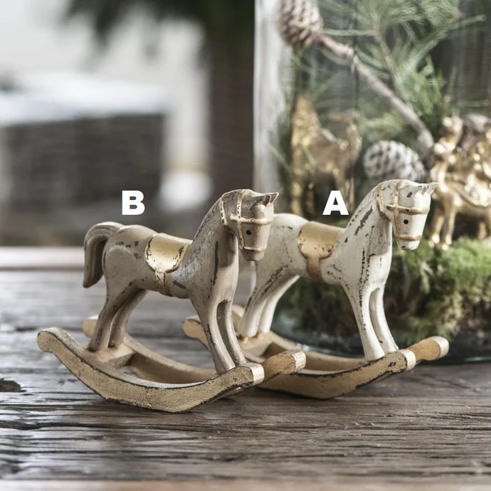 Ib Laursen / Dřevěný houpací kůň Rocking Horse