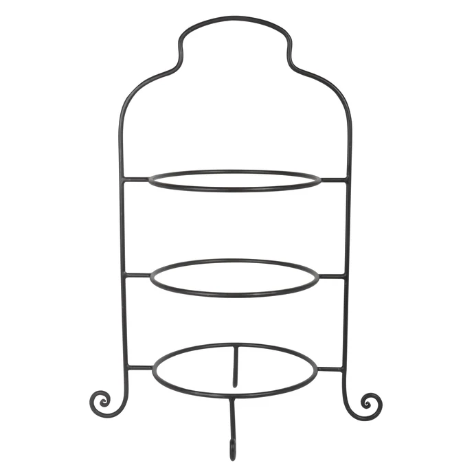 IB LAURSEN / Kovový stojan na talíře Black