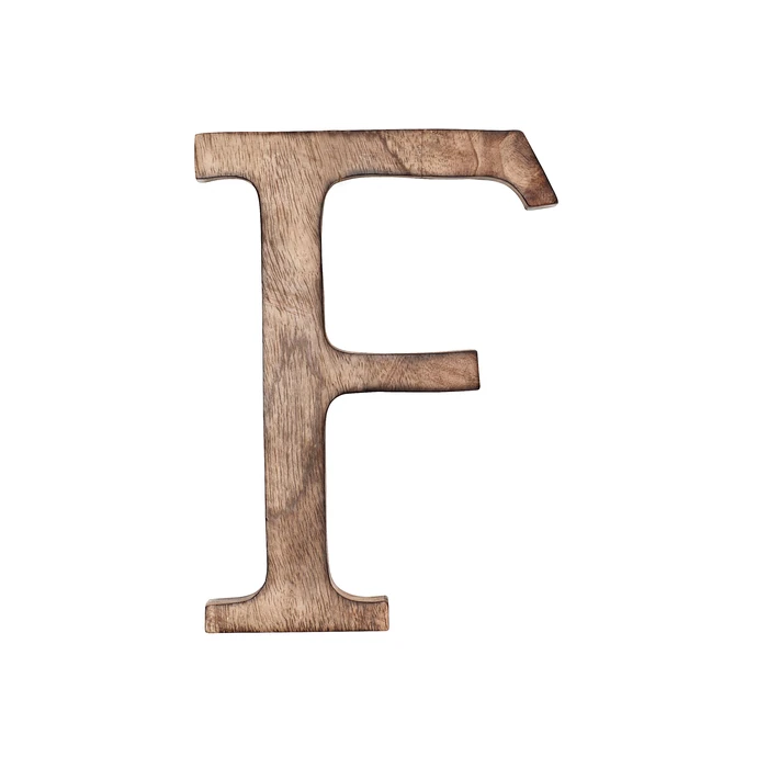Hübsch / Dřevěné písmeno F