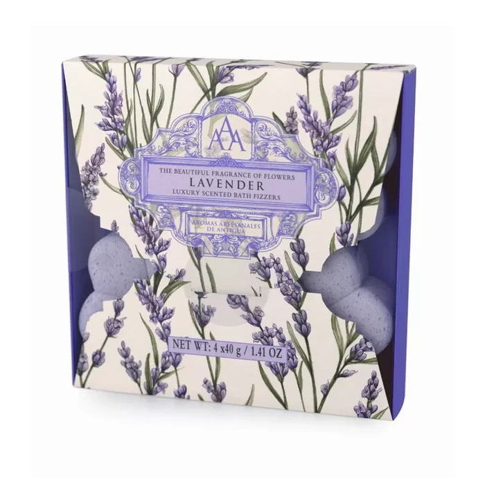 Somerset Toiletry / Šumivé květiny do koupele - Lavender 4x40g