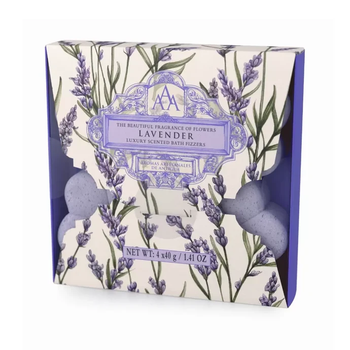 Somerset Toiletry / Šumivé kvietky do kúpeľa - Lavender 4x40g