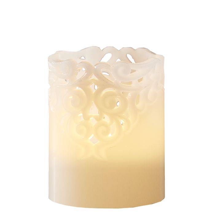 STAR TRADING / LED vosková svíčka Clary 10 cm