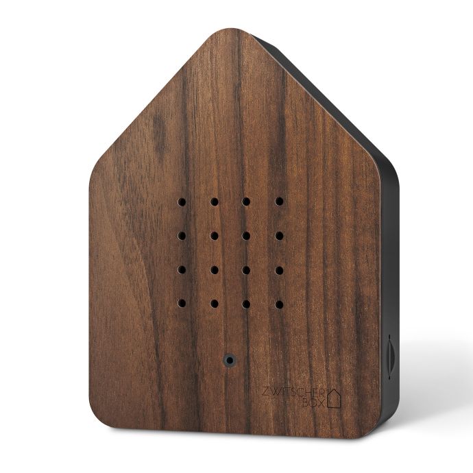 RELAXOUND / Relaxačná zvuková dekorácia Zwitscherbox Walnut/Black