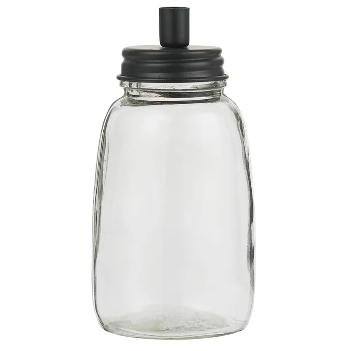 Ib Laursen / Skleněný svícen na úzkou svíčku Bottle