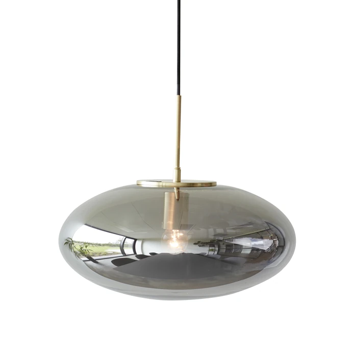 Hübsch / Stropná lampa Mirror Brass