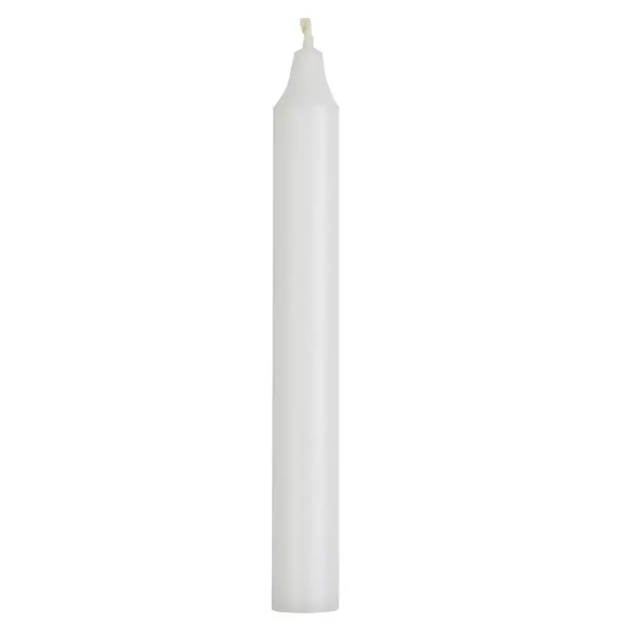 IB LAURSEN / Vysoká svíčka Rustic White 18 cm