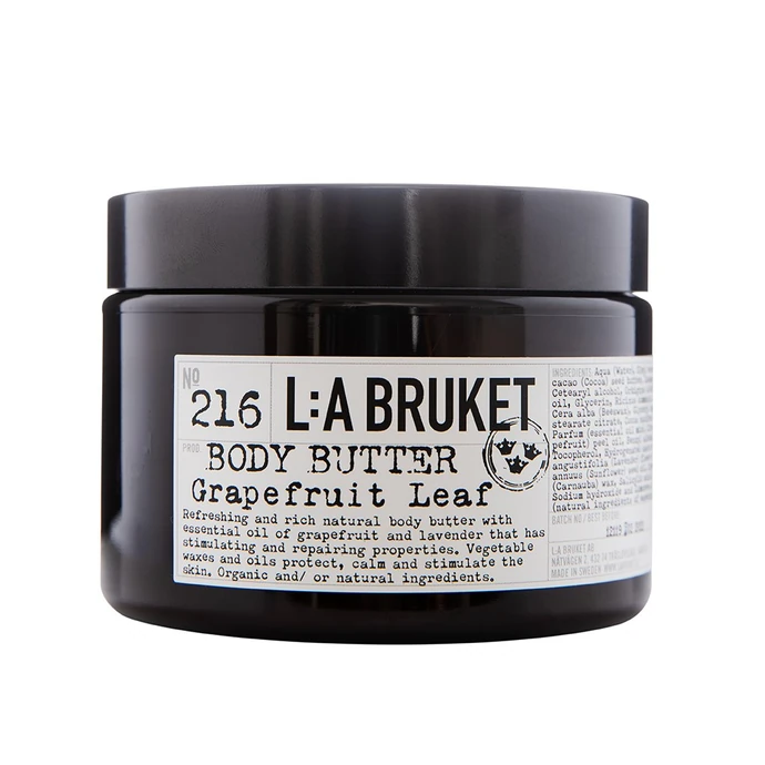 L:A BRUKET / Telové maslo Grapefruit Leaf 350g