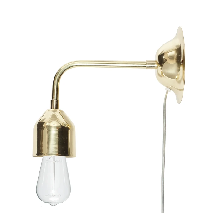 Hübsch / Nástěnná lampa Gold