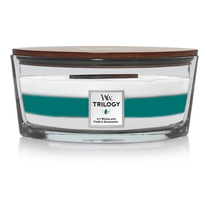 WoodWick / Vonná sviečka WoodWick – Icy Woodland 453,6 g