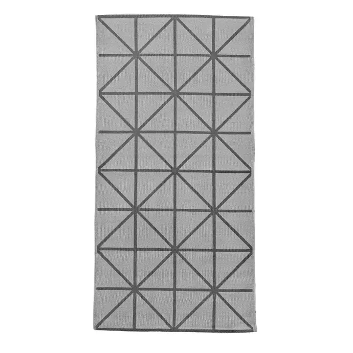 Bloomingville / Koberec Grey diagonal 60x120 cm