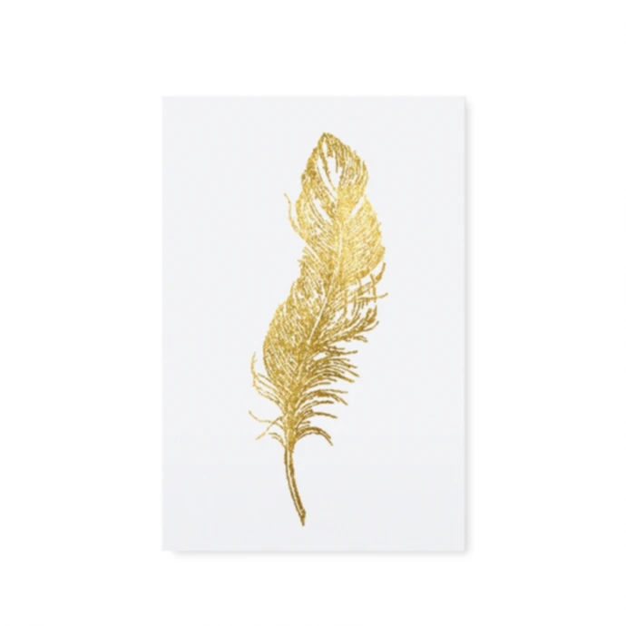 TAFELGUT / Pohlednice Golden Feather 12x17,5cm