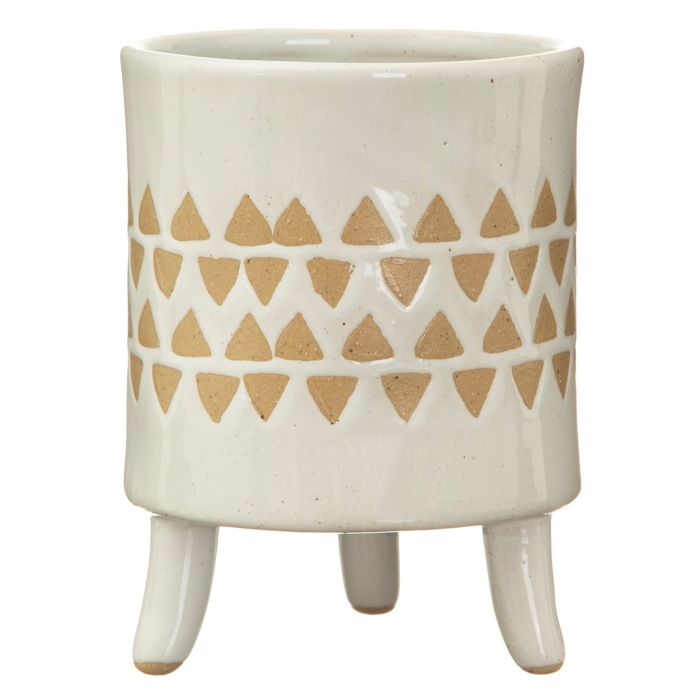 sass & belle / Keramický obal na květináč Isabella White