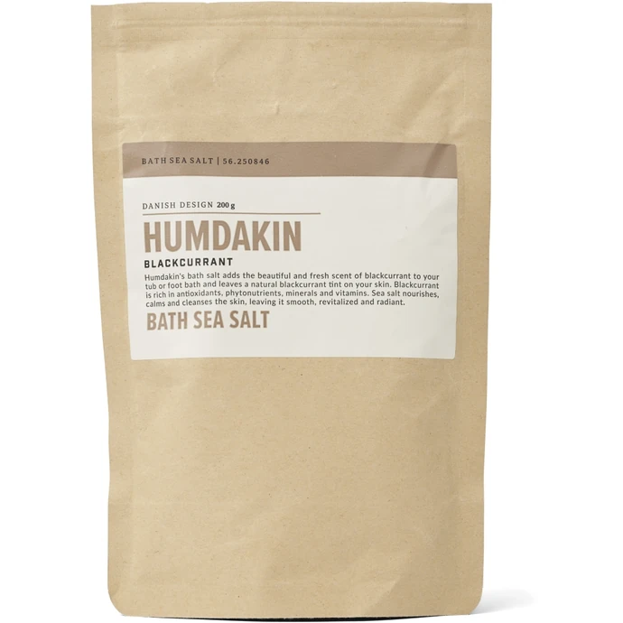 Humdakin / Mořská sůl do koupele Blackberry 200 g