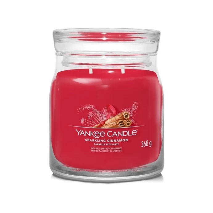 Yankee Candle / Sviečka Yankee Candle 368 g - Sparkling Cinnamon