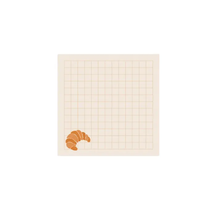 Kartotek Copenhagen / Samolepiaci blok Croissant