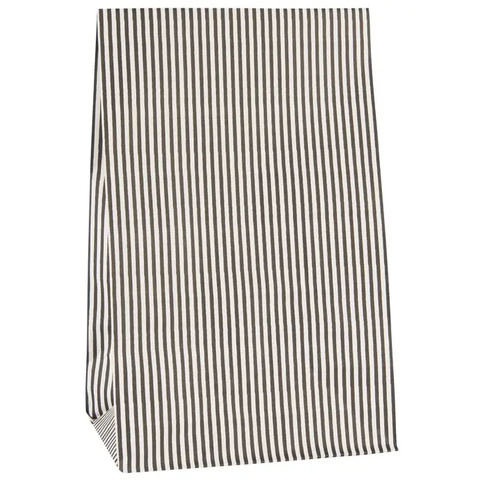 IB LAURSEN / Papírový sáček Black Stripes - L