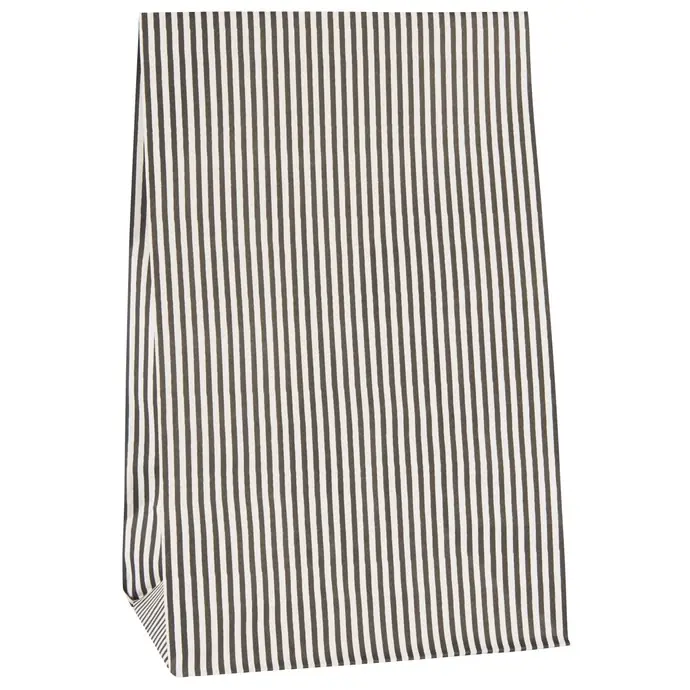 Ib Laursen / Papírový sáček Black Stripes - L