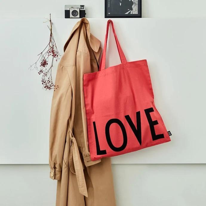 DESIGN LETTERS / Plátěná taška Rose Love