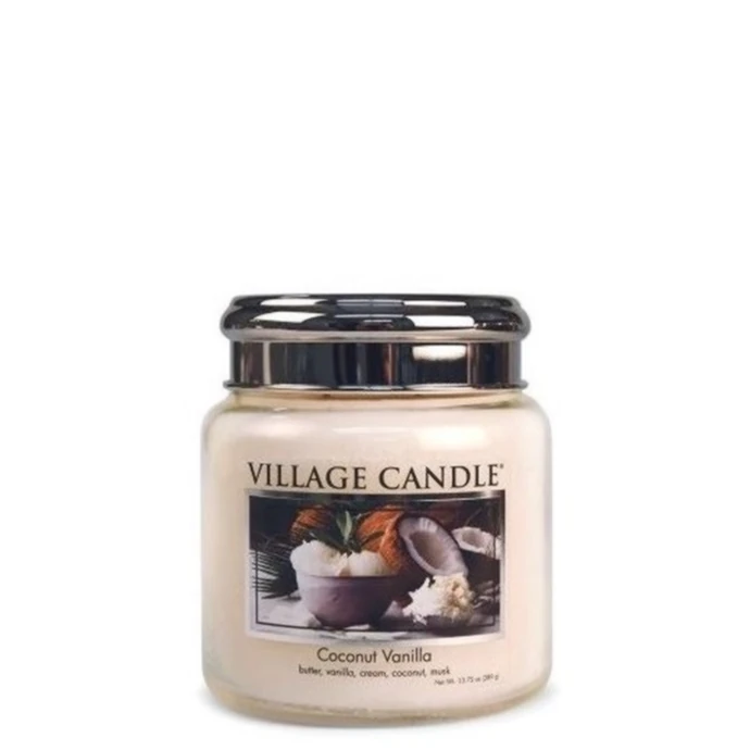 VILLAGE CANDLE / Sviečka Village Candle - Coconut Vanilla 92 g