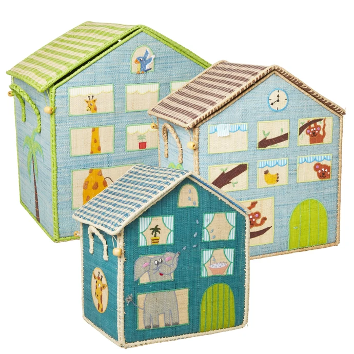 rice / Dětský úložný box Jungle House