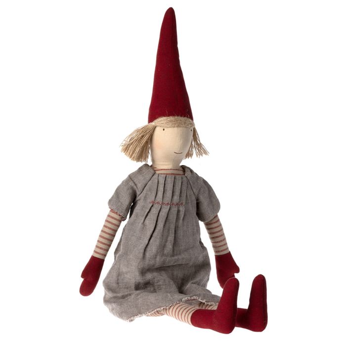 Maileg / Vianočný škriatok Pixy Girl 85 cm