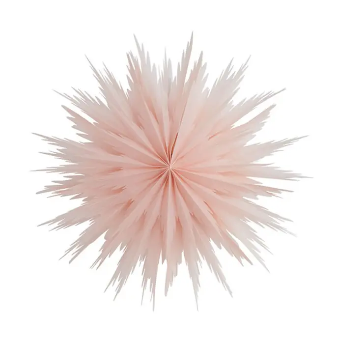 Watt & Veke / Závěsná svítící hvězda Liz Pink 50 cm