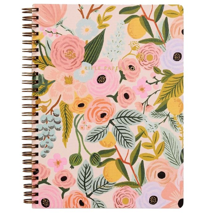 Rifle Paper Co. / Kroužkový linkovaný blok Garden Party