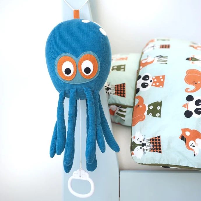 ferm LIVING / Naťahovacia hudobná hračka Octopus