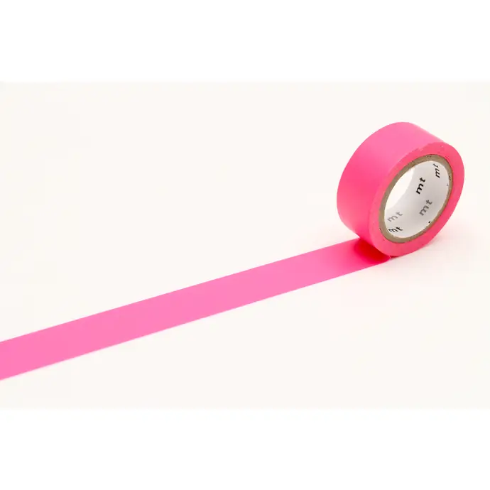 mt / Japonská papírová páska Fluorescent Pink