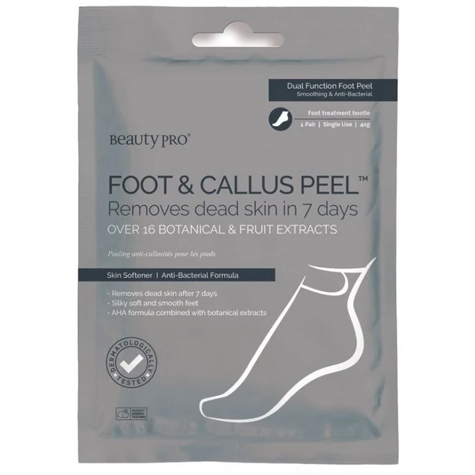 BeautyPro / Peelingová maska na nohy Foot and Callus Peel