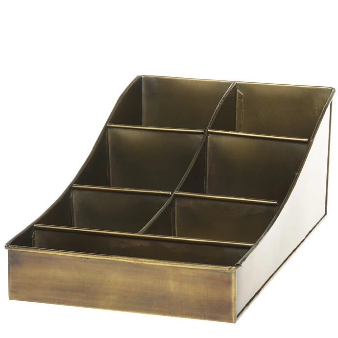 Chic Antique / Kovový úložný box Antique Brass